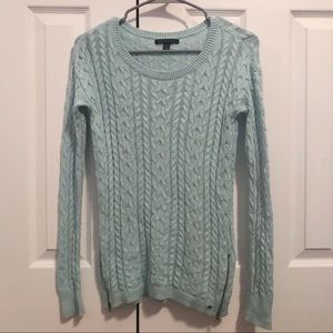 American Eagle Outfitters Light Blue Sweater